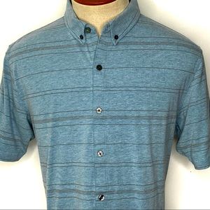 Linksoul Men’s Golf Tempus Fugit Button Down Shirt